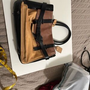 Reed Krakoff Tri-color Boxer Tote